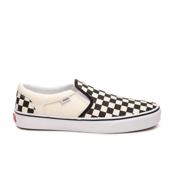 VANS Other - Vans Asher VN000SEQIPD Men's Black & White Skate Sneaker Shoes Size US 8 VA199